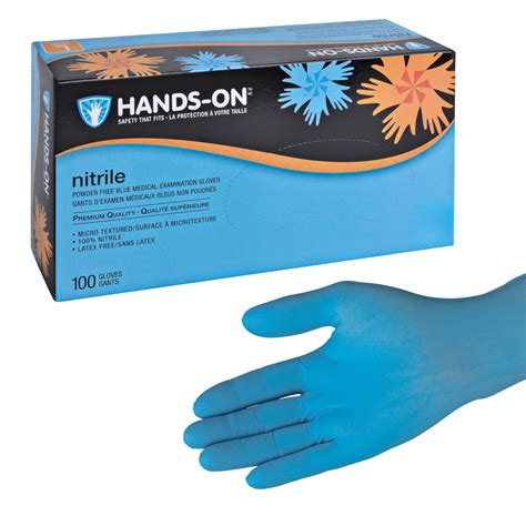 Nitrile Medical Examination Gloves (100/Box) - First Aid Canada