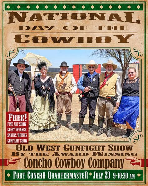 National Cowboy Day – Fort Concho