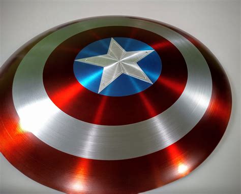 Captain America Shield Replica by canyoncreekstudio on Etsy