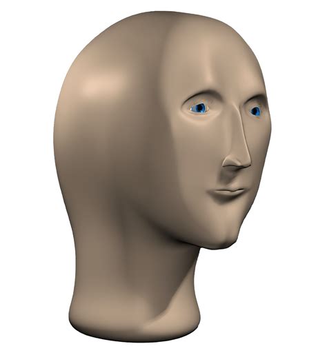 Meme Man Face transparent PNG - StickPNG