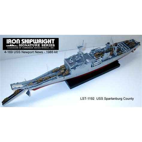 Buy USS Newport LST 1179 1985 1/350 Scale Resin Model Ship Kit – Adama ...