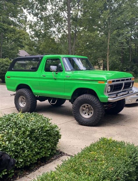 1979 Ford Bronco Krypton Green | Ford Daily Trucks