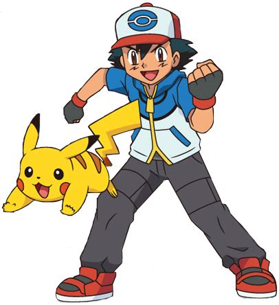 Image - Ash Ketchum and Pikachu.png | The Adventures of the Gladiators ...