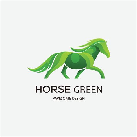 horse logo design colorful design 16313967 Vector Art at Vecteezy