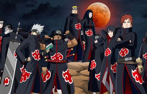 Download The Members of Akatsuki from Naruto Shippuden Wallpaper ...