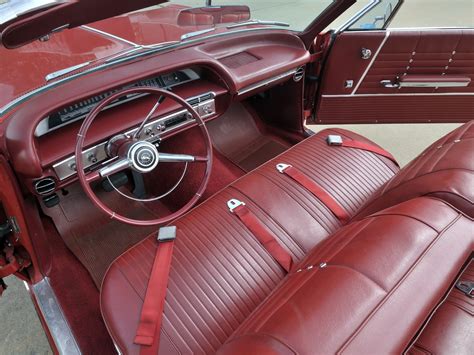 1964, Chevrolet, Impala, Convertible, Classic, Interior Wallpapers HD ...