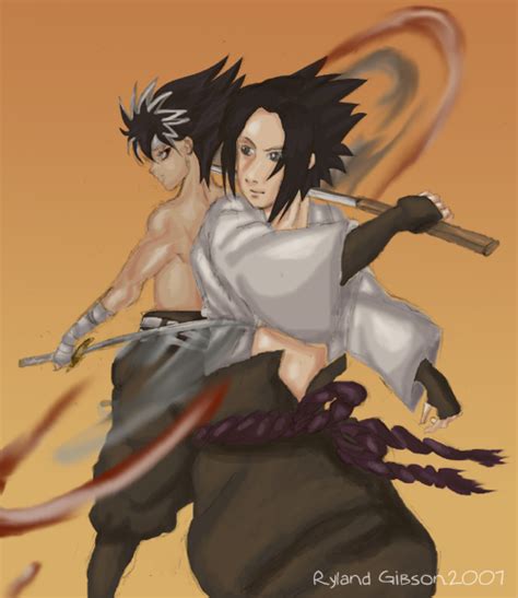 Sasuke vs Hiei by Rai-len on DeviantArt