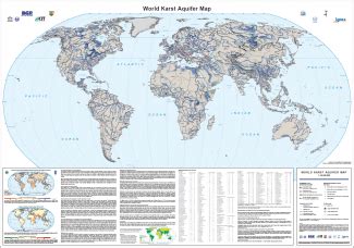 World Karst Aquifer Map (WoKAM) | International Groundwater Resources ...