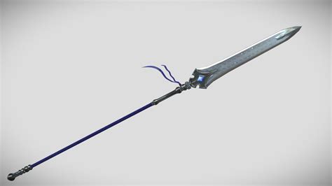 Fantasy Spear - 3D model by nightie.crosby [cc65acc] - Sketchfab