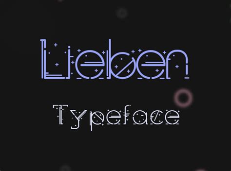 Lieben Free Typeface