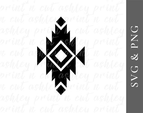 Aztec Pattern SVG and PNG, Vector File, Cut File Cricut, Silhouette ...