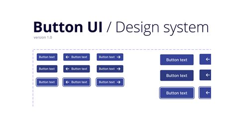 Button UI / Design System | Figma