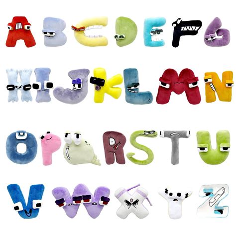 Alphabet Lore 26 Letters Into Plush AGAIN! by TheBobby65 on DeviantArt