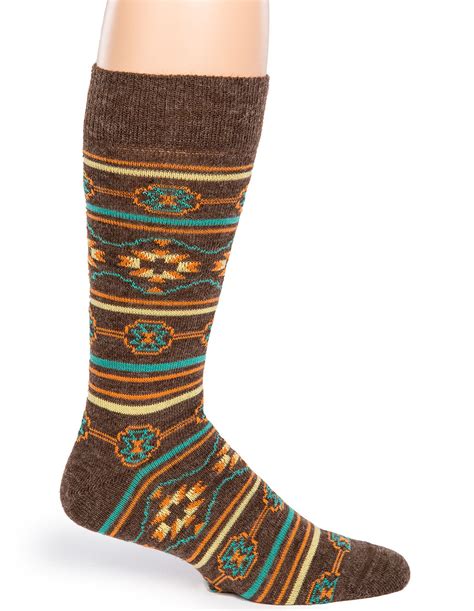 Southwest Alpaca Socks | Colorful Patterned Alpaca Wool Socks for Men ...