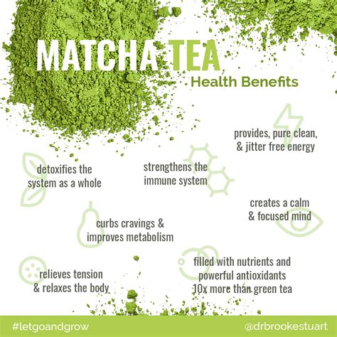 Matcha Green Tea Benefits - Dr. Brooke Stuart