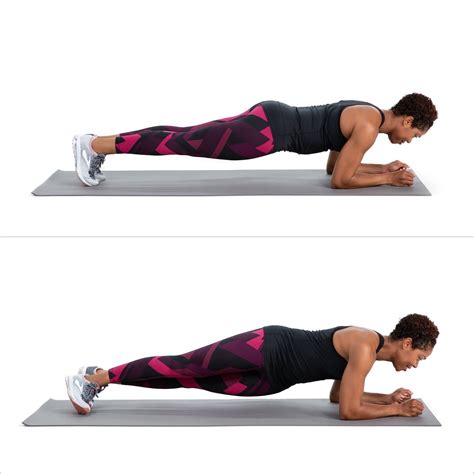 Elbow Plank With Hip Dips | Abs workout, Workout, Top exercises