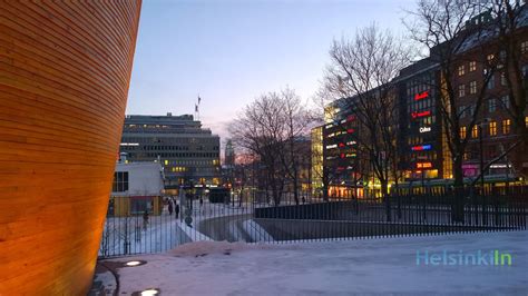 HelsinkiIn: Winter sky in the city