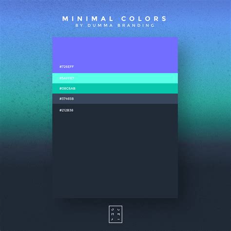 Minimalist Color Palettes are back :: Behance