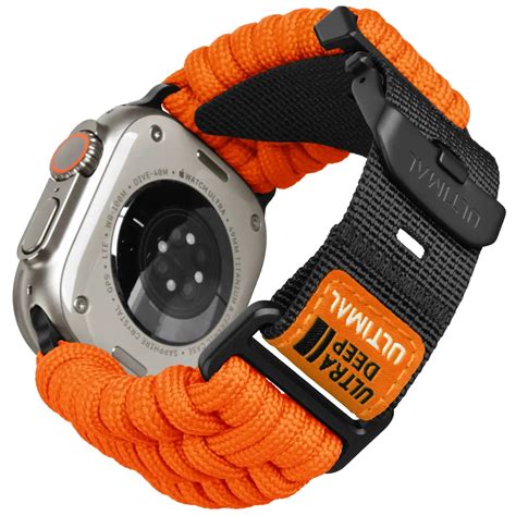 ULTIMAL Paracord Apple Watch Strap Band for Apple Watch Ultra 49mm & S