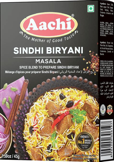 Aachi Sindhi Biryani Masala 45gm – BTM International