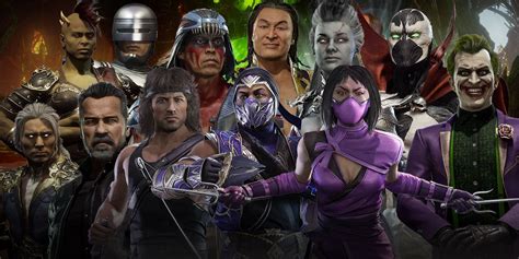 Mortal Kombat Characters Roster