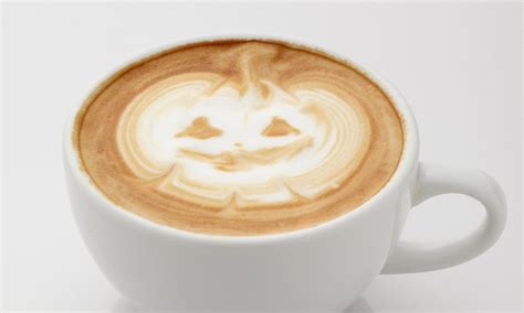 halloween latte art tutorial