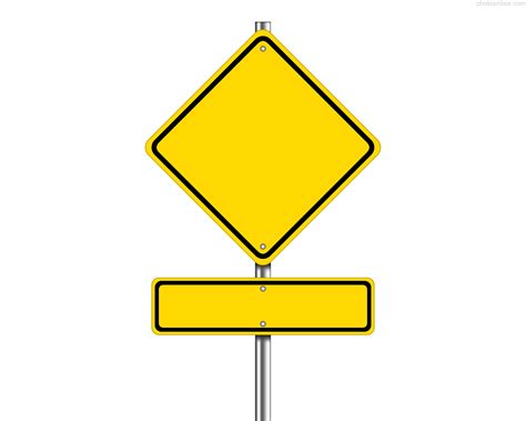 Blank Traffic Signs - ClipArt Best