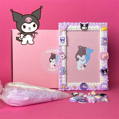 Kuromi DIY Kit (Light) – Decoden Crafts