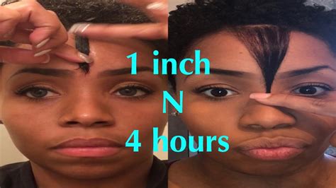 Grow Your Hair 1inch in 4 hours - YouTube