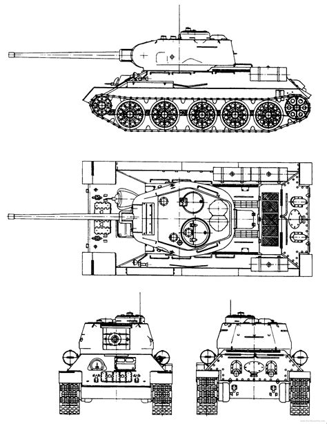 T34-85 Tank Feedback — polycount