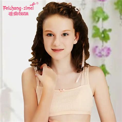 Free Shipping! Feichangzimei Teenage Girl Underwear Training Bras For 9 ...