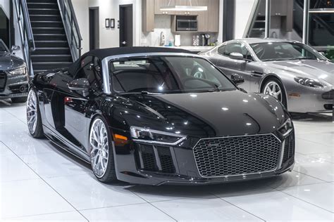 Used 2018 Audi R8 Spyder V10 plus Convertible MSRP $220,390+$25k in ...