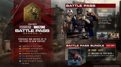 What You Get in the New Modern Warfare Season 3 Battle Pass