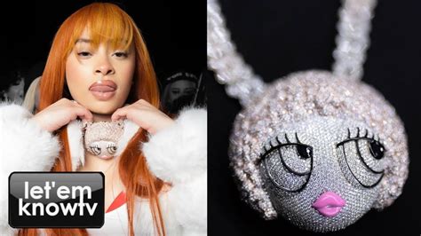 Ice Spice Unveils New $100k Custom Diamond Chain – Iced Up London