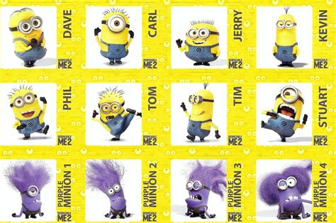 Despicable me 2 minions names list - orangeres