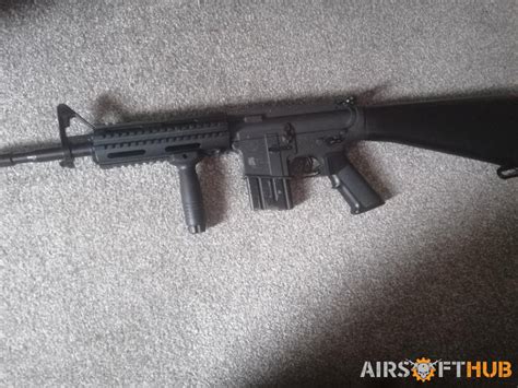 ICS full metal M16 - Airsoft Hub Buy & Sell Used Airsoft Equipment ...