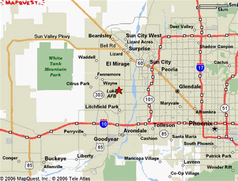 Luke Air Force Base Map - Maping Resources