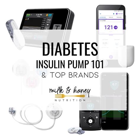 Diabetes Insulin Pump 101 & Top Brands | Milk & Honey Nutrition