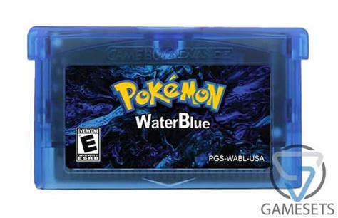 Pokemon Water Blue GBA Rom Hack - Etsy