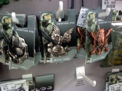 Halo 3 merchandise (pins, buttons, magnets, stickers) | Flickr