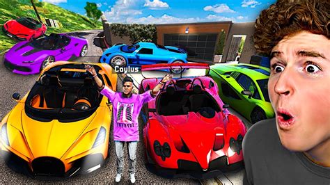 Collecting Billionaire SUPER CARS in GTA 5! - YouTube