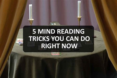 5 Easy Mind Reading Tricks To Learn - Magic Mentalism