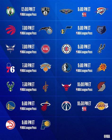 NBA on Instagram: “We’ve got 13 games on the NBA schedule today Which ...