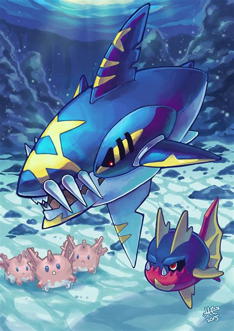 Mega Sharpedo by MZ15 on DeviantArt