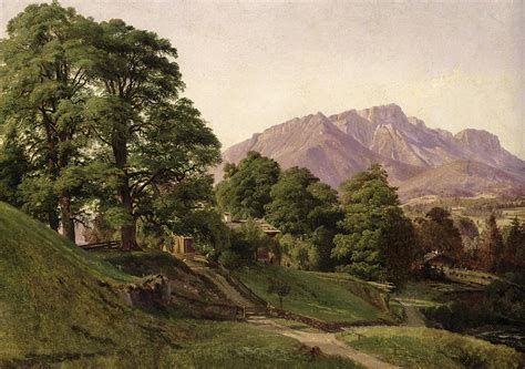 Landscape in Upper Bavaria Painting by Louis Gurlitt - Fine Art America