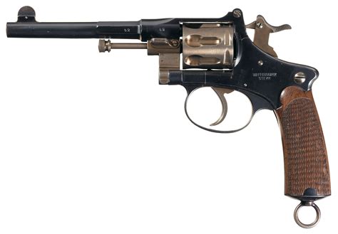 Prototype Steyr Model 1893 Gas Trap Double Action Revolver | Rock ...