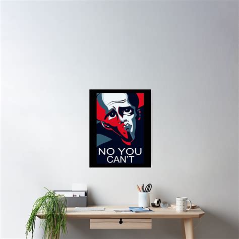 "Megamind No You Cant" Poster for Sale by biancaliterf | Redbubble