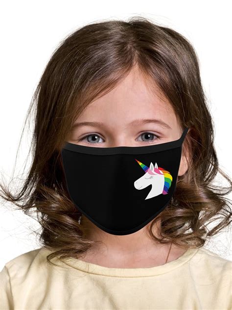 Awkward Styles - Cute Unicorn Face Mask Kids Reusable Face Masks ...