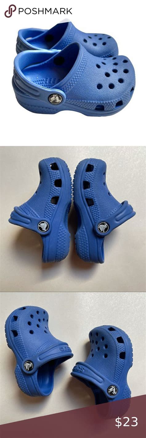 Crocs Slip On Blue Clog Infant Shoe in 2021 | Baby shoes, Shoes, Crocs