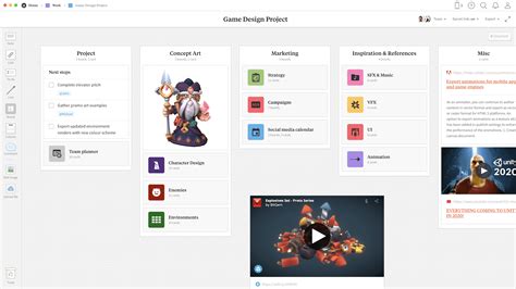 Game Design Document - Template & Example - Milanote